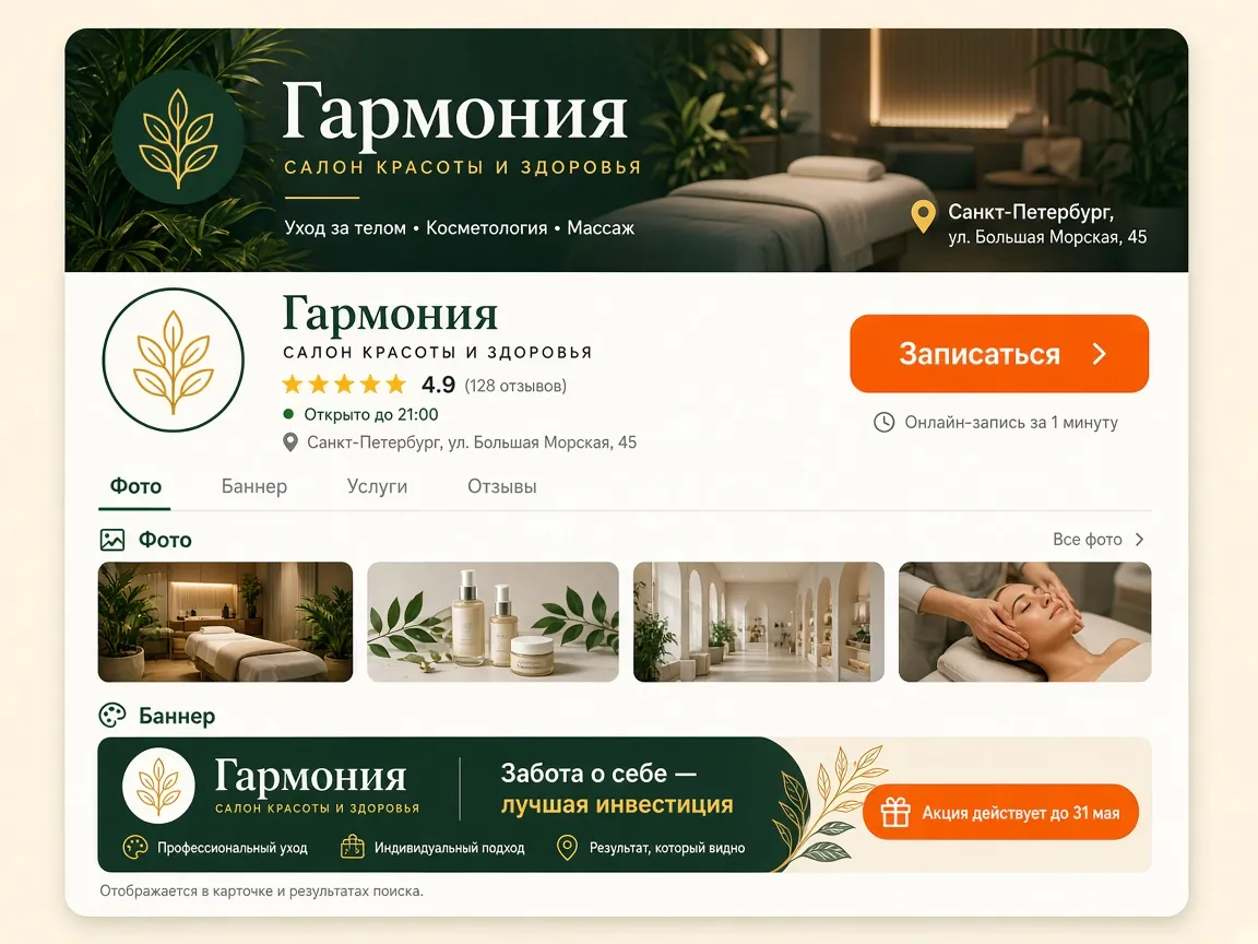 Дизайн для Яндекс Карт: фото, иконки и баннеры: результат