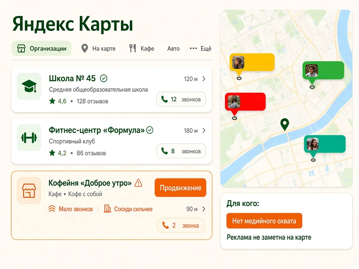 Баннерная реклама в Яндекс Картах: для кого услуга