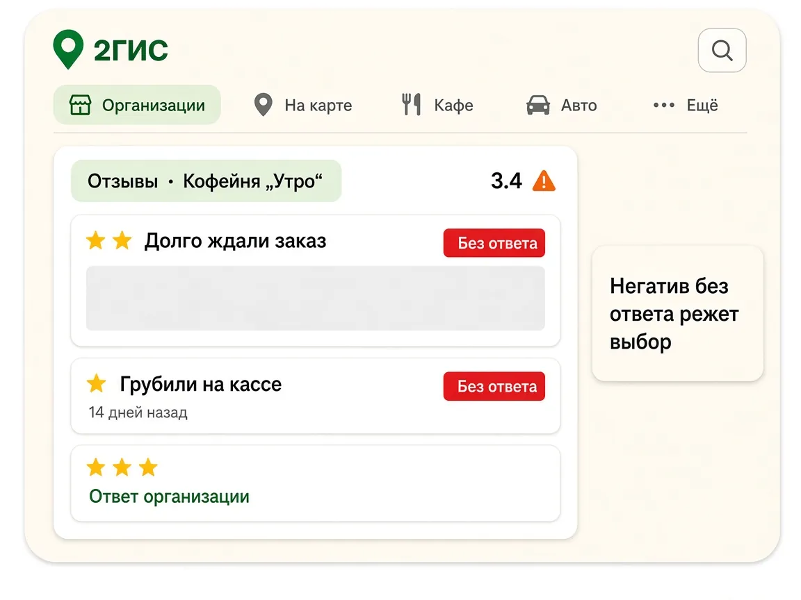 Управление репутацией в 2ГИС: для кого услуга
